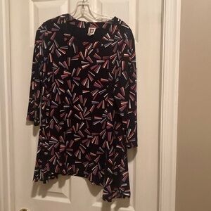 Anne Klein Print Top